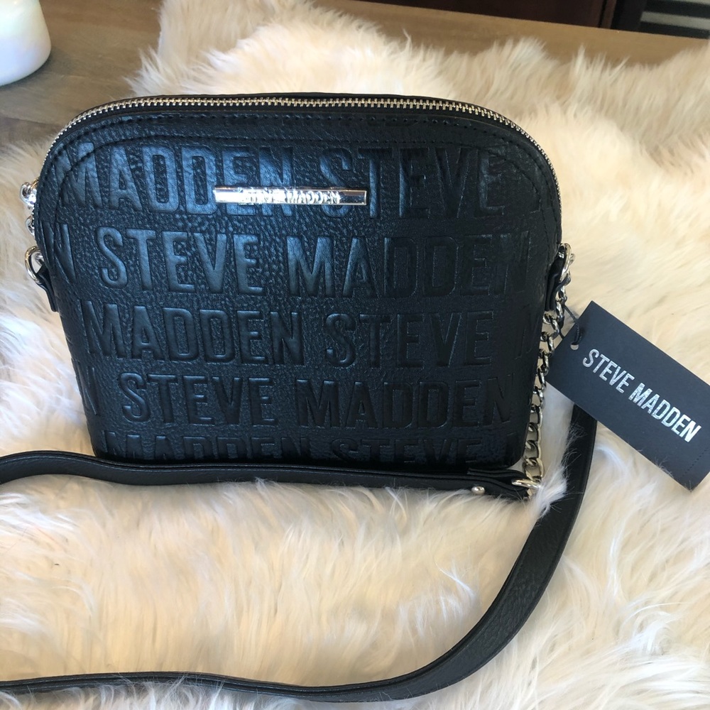 Steve Madden Black Crossbody/Over the Shoulder Bag
